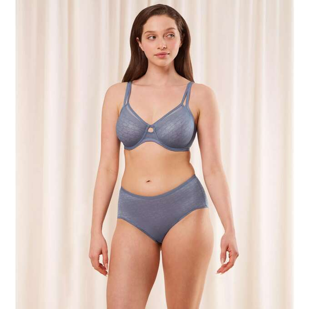 Бюстгальтер Минимайзер Triumph Signature Sheer W01 EX (серый)