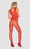 N 112 bodystocking Red