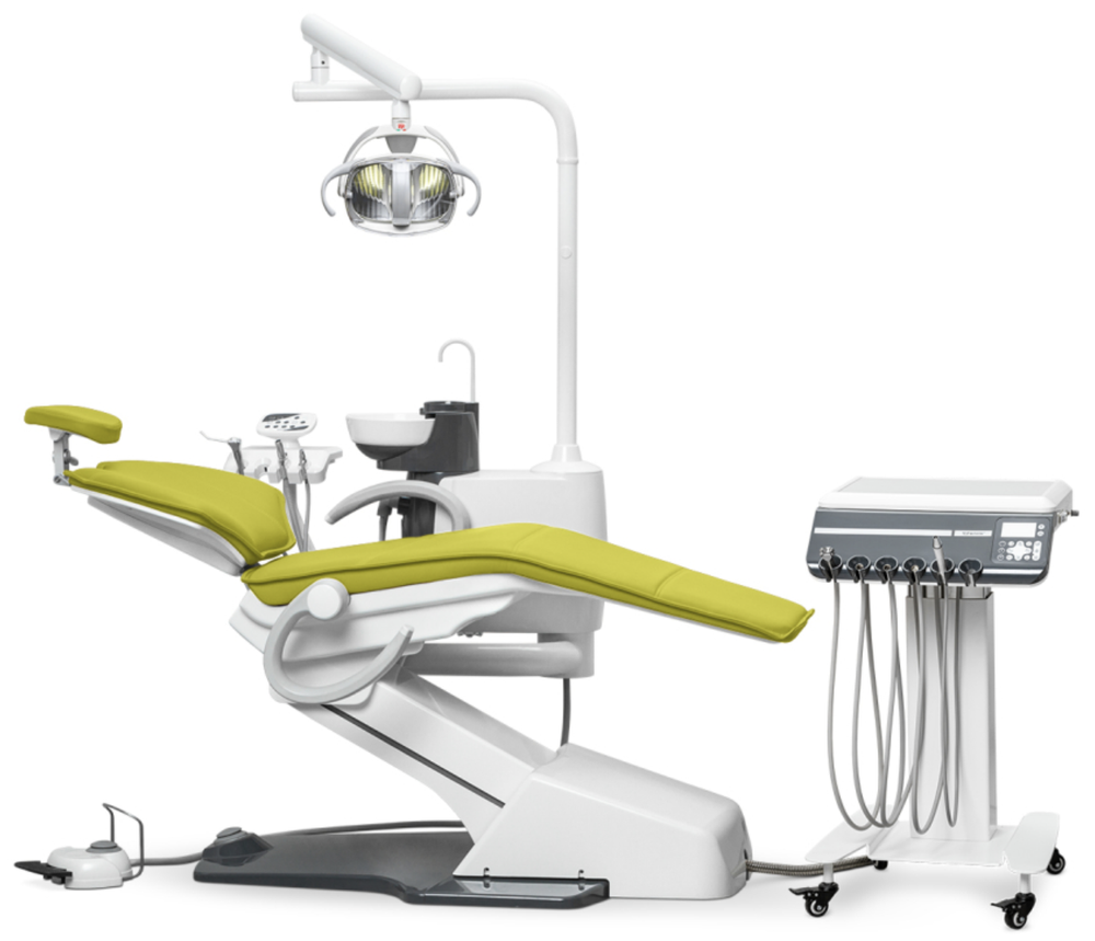Стоматологическая установка Woson WOD 730 с подкатным блоком