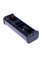 Внешний портативный аккумулятор CRR-29, 20000 мАч, 2USB, 3 А