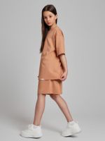 Костюм для девочки Азарт-1 Виотекс КОРИЧНЕВЫЙ