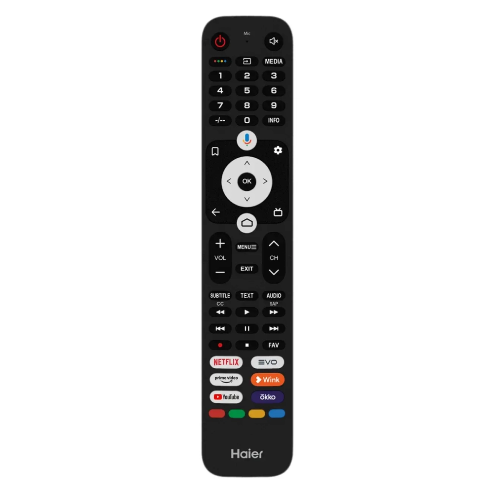 Телевизор Haier 43 Smart TV M1 109см, 4K, LED, HDR, Smart TV, Android TV 11