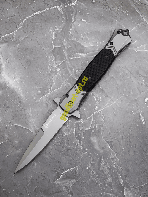 Тактический складной нож флиппер Browning Черный