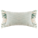 Чехол на подушку мятного цвета clouds из коллекции ethnic, 35х60 см