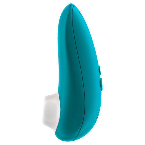 Бирюзовый бесконтактный клиторальный стимулятор 11,7см Womanizer Starlet 3 Turquoise WZ231SG8