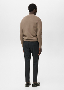 Вязаный кардиган с молнией