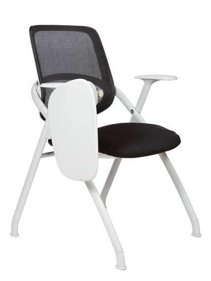 Офисный стул с пюпитром Clip белый каркас