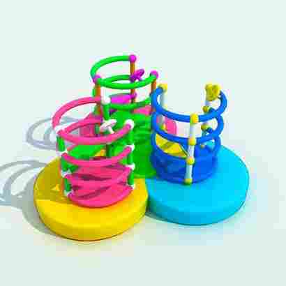 Детский аттракцион 4kids Спиннер «Светофорик» с электроприводом