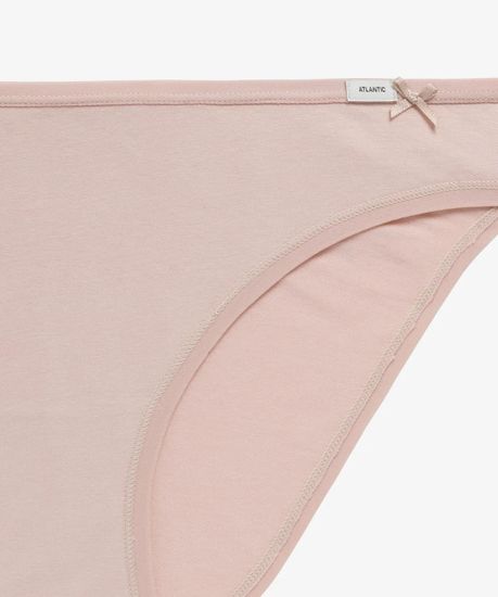 Женские трусы бикини (3шт) Atlantic 3CLP-001, темный экрю + бежевый + пудровый