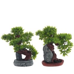 GAEM Цветочная композиция "Бонсай", L23 W21 H28 см, 2в.