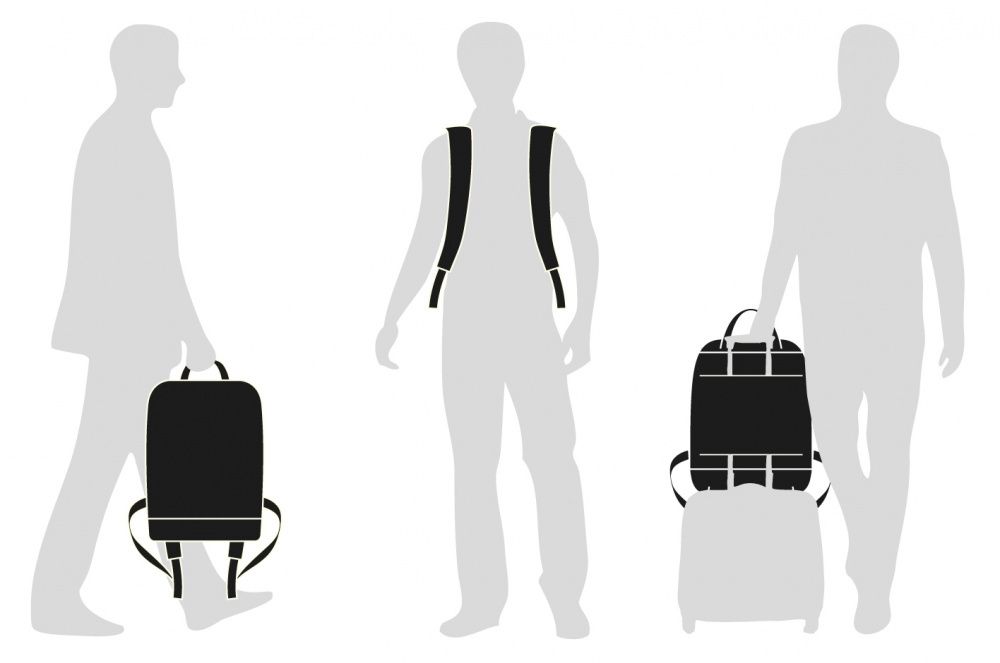 Рюкзак Moleskine Metro (ET82MTBKBK) 7