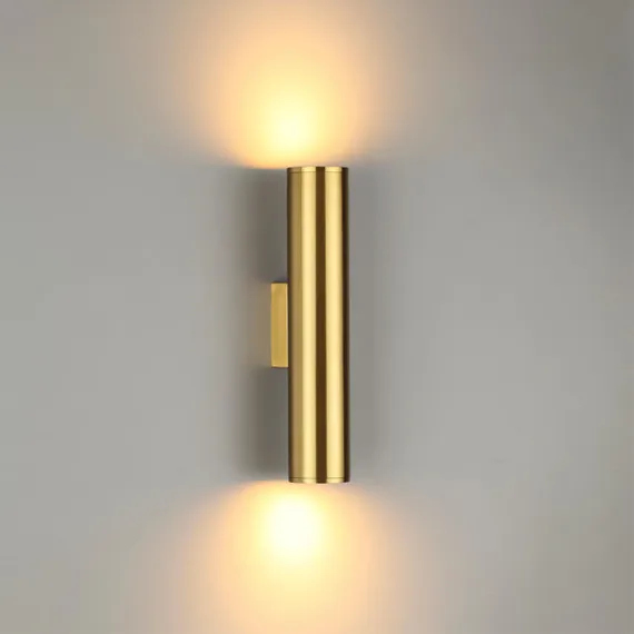 3833/2WA HIGHTECH ODL20 375 золотистый/металл Настенный светильник E27, LED max 7W 220V DARIO