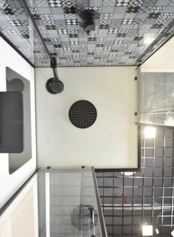 Душевая кабина Esbano (Эсбано) ESB-90CKR, с низким поддоном, 90х90х210