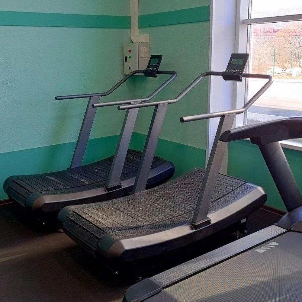 Профессиональная изогнутая беговая дорожка DHZ А-7000