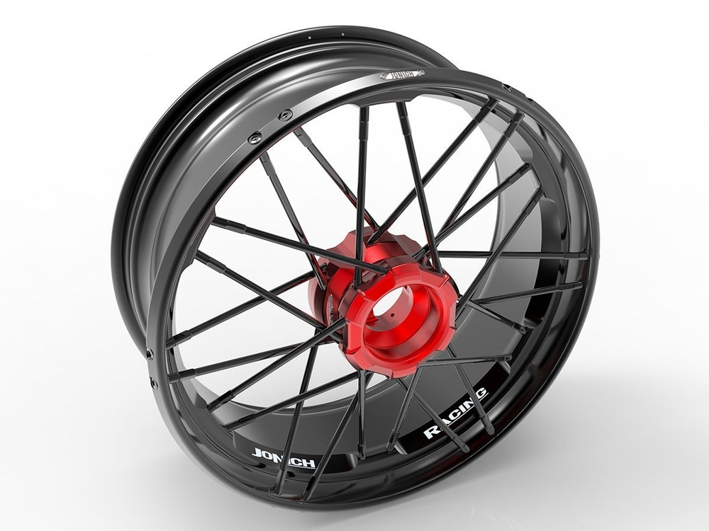 D-X-RBSB R6.00X17 54 PIN TITANIUM REAR SPORT WHEEL