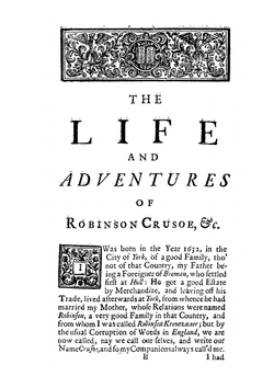 The life and strange surprizing adventures of Robinson Crusoe, of York, mariner | Daniel Defoe