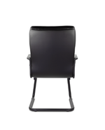 Кресло Орион, низкая спинка, полозья, экокожа Santorini