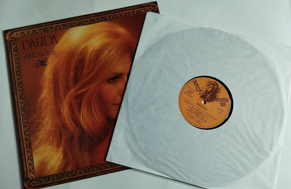 Винтажная виниловая пластинка LP Dalida Jattendrai (France 1975)