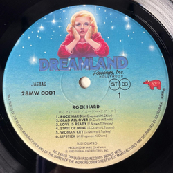 Винтажная виниловая пластинка LP Suzi Quatro Rock Hard (Japan 1980) (Obi)