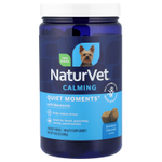 NaturVet, Calming, Quiet Moments® с мелатонином, для собак, бекон и курица, 240 жевательных таблеток, 528 г (18,6 унции)