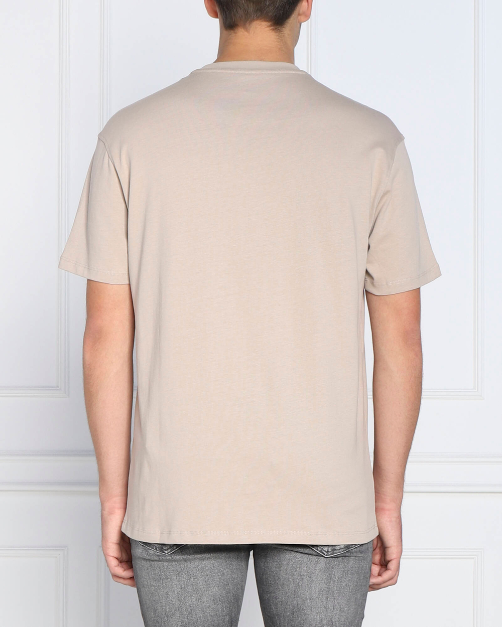 футболка Armani Exchange - бежевый(6LZTLE ZJGAZ)