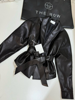Кожаная куртка The Row
