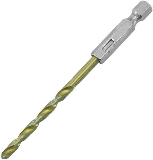 Сверло по мет. 3,5х91мм 6-и гран.хвостов. нитридовое покр. Победит