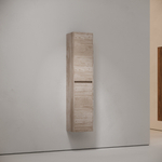 Шкаф-пенал подвесной Sancos Libra, дуб галифакс натуральный 350х300х1600 мм