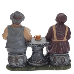 GAEM Фигурка декоративная "Бабушка с дедушкой", L20 W11 H17 см, 2в.
