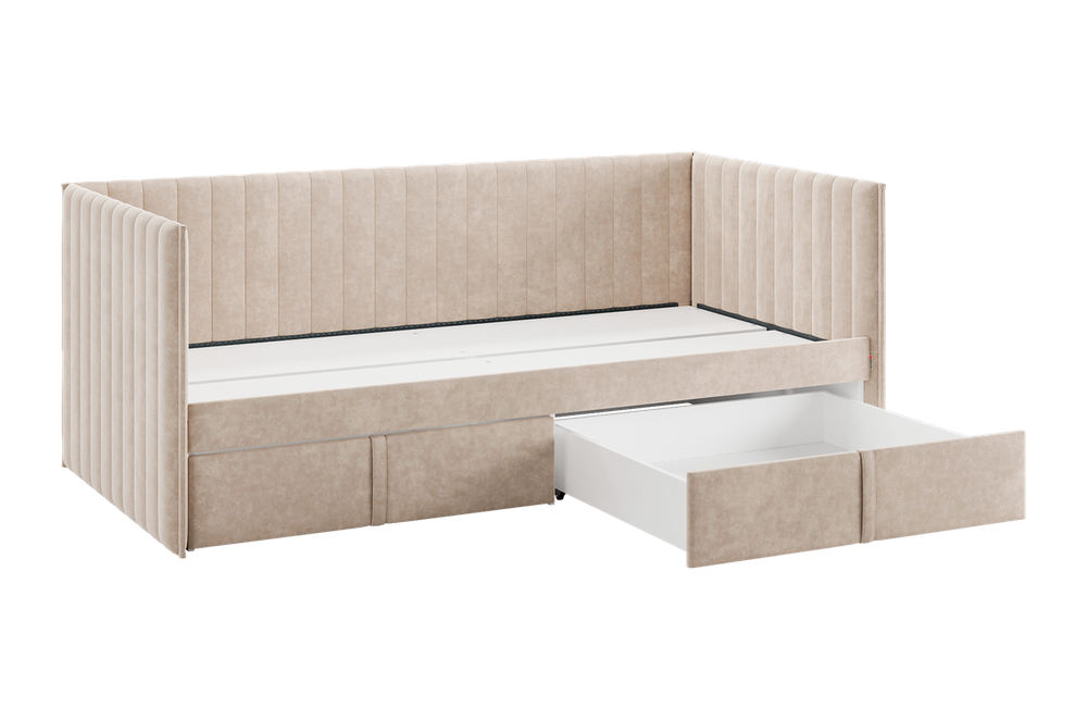 Кровать софа с ящиком Твикс 900*2000 (велюр) МФ Мебельсон, г. Ижевск