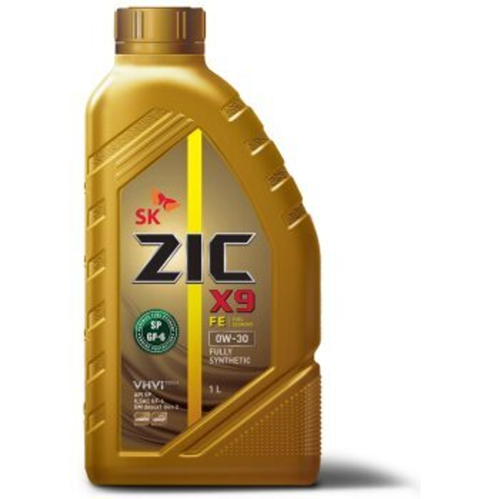 Масло моторное ZIC X9 FE 0w30 SP, ILSAC GF-6. GM dexos1 Gen 2 1л