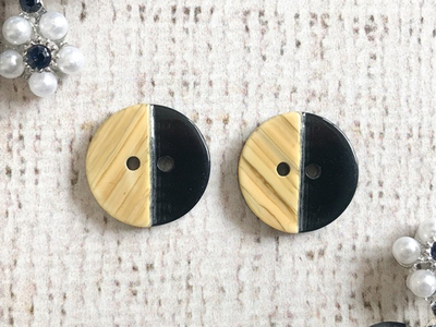 Пуговицы костюмные, d 1,7 см