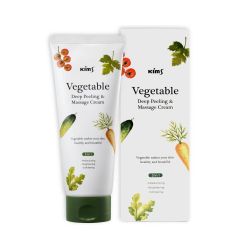 Kims Vegetable Deep Peeling & Massage Cream Овощной массажный крем для лица, 200 мл