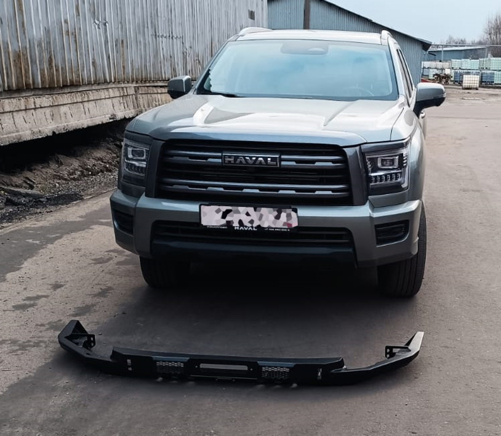 Haval H5 23+ Усиленный бампер с площадкой под лебёдку