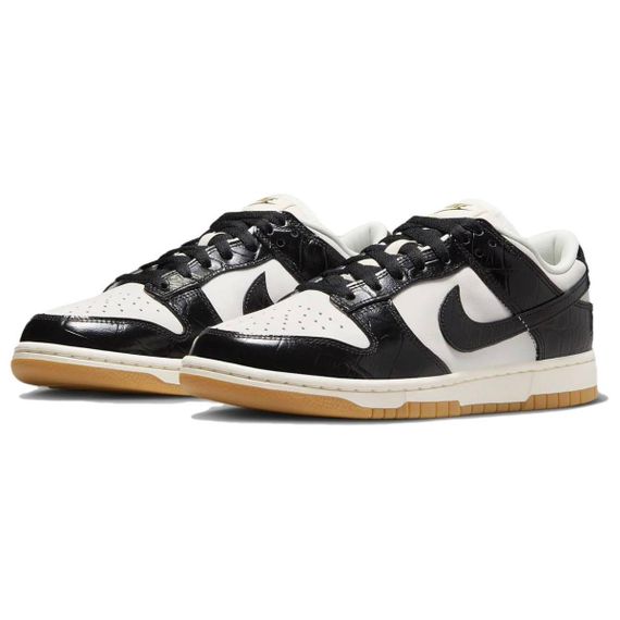 NIKE Dunk Кроссовки для скейтбординга Низкие Кроссовки Черно-белая панда Женские