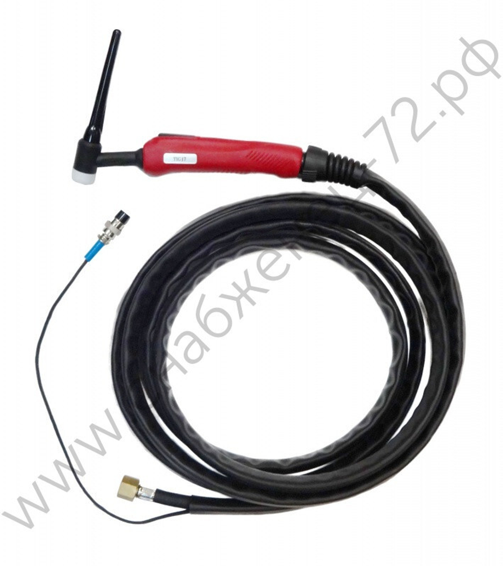 Горелка TIG 17 140A (35%), 3/8G, с упр. разъёмом 2pin, 8m