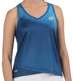 Женский топ теннисный Bullpadel Eulari - azul intenso