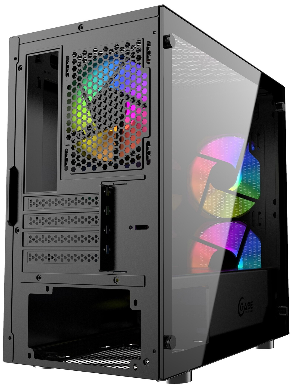 Корпус mATX Powercase Alisio Micro X3B