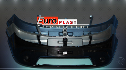 Передние бампера в цвет Renault Sandero 2009-2014