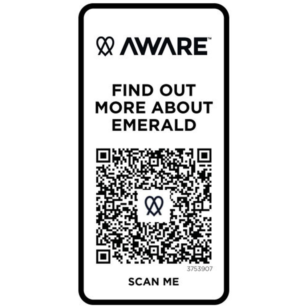 Emerald поло унисекс с коротким рукавом из переработанных материалов Aware™.