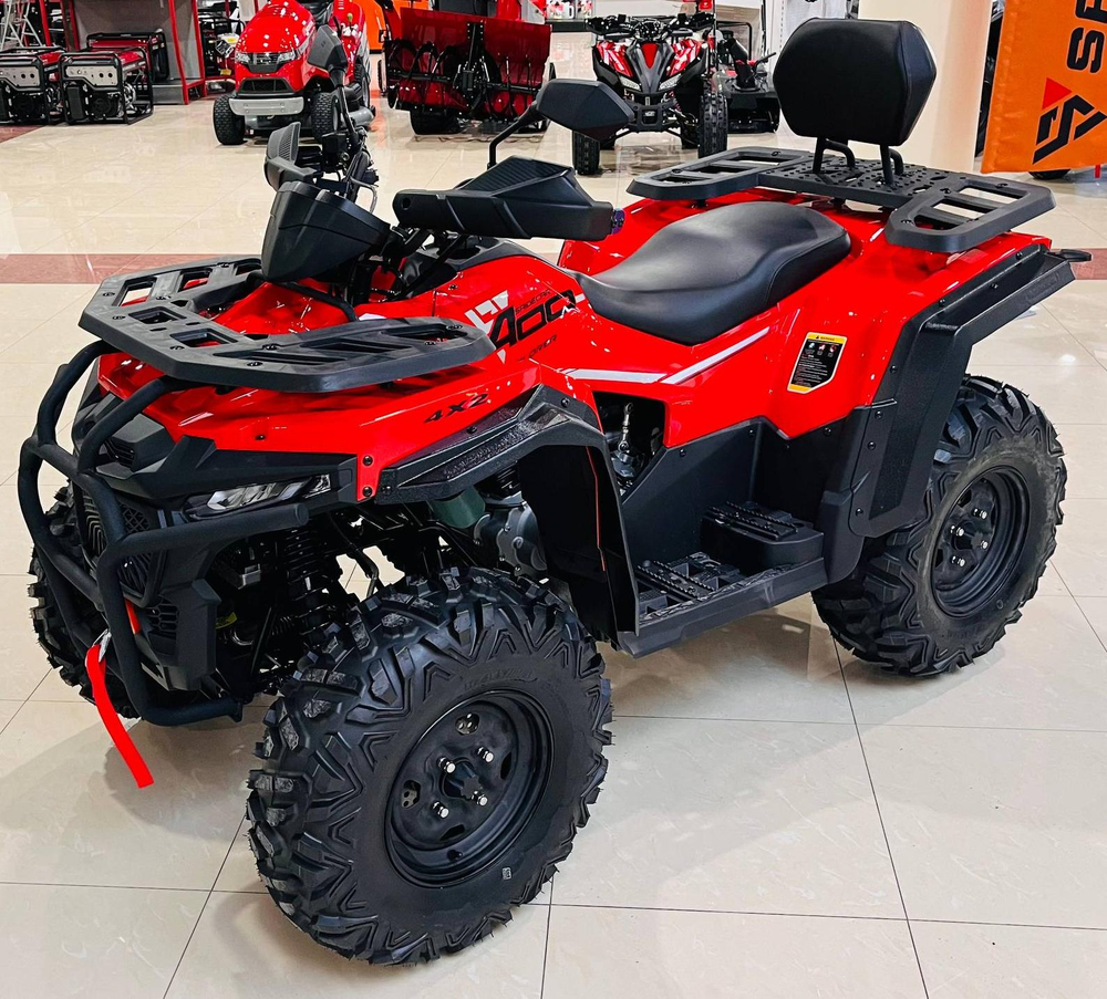 Квадроцикл (комплект для сборки) Explorer 400 Deluxe 4х2 Красный (RR)