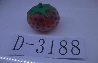 Лизун помидорка с шариками внутри 6см пак