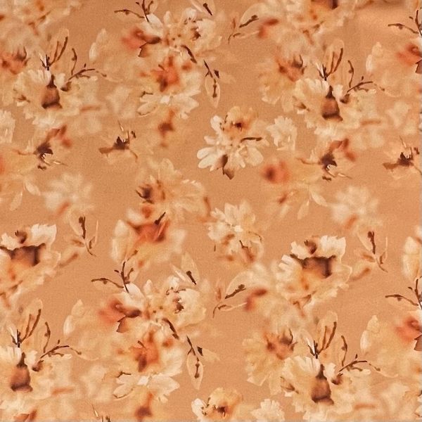 ЛЕПЕСТКИ, ПЕРСИКОВЫЙ ВУАЛЬ - 100% хлопок 1