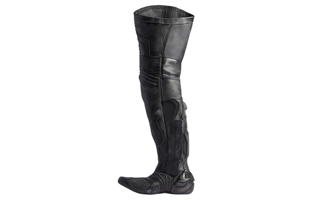 Balenciaga Biker Over the knee Boots "Black"
