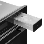 Компактный духовой шкаф электрический с паром MAUNFELD MCMO5016STGB