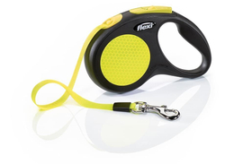 flexi рулетка Neon New Classic  S (до 15 кг) лента 5 м