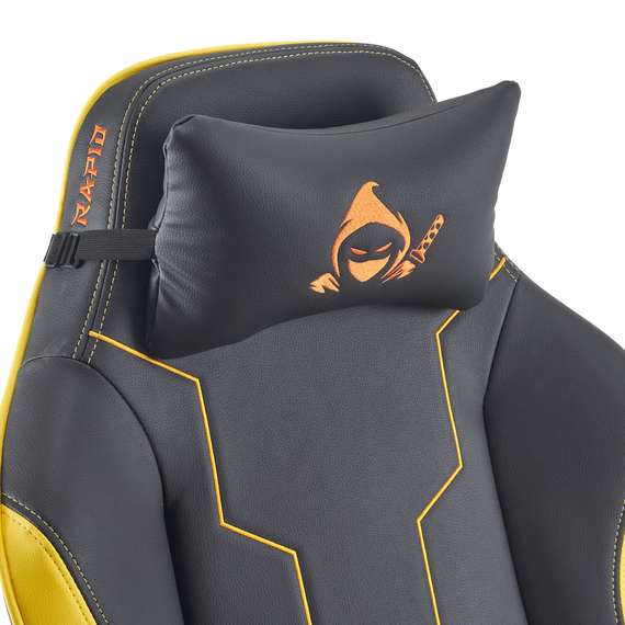 Геймерское кресло Everprof Rapid Экокожа Желтый