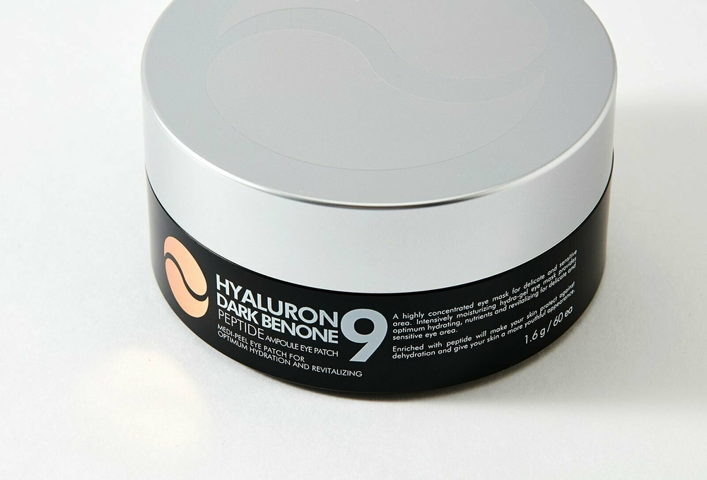 MEDI-PEEL Патчи с пептидами от темных кругов под глазами Hyaluron Dark Benone Peptide 9 Ampoule Eye Patch, 60 шт.
