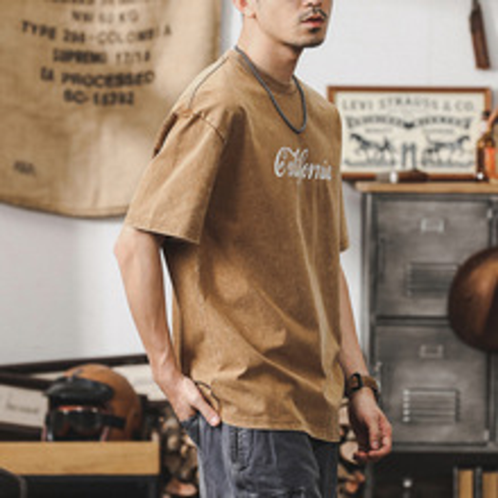 Футболка Kalifornia с короткими рукавами для мужчин от бренда Jerryeno