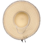 Шляпа женская с широкими полями «TiraMiSu- Майли», цвет айвори, р58, ширина полей 11см